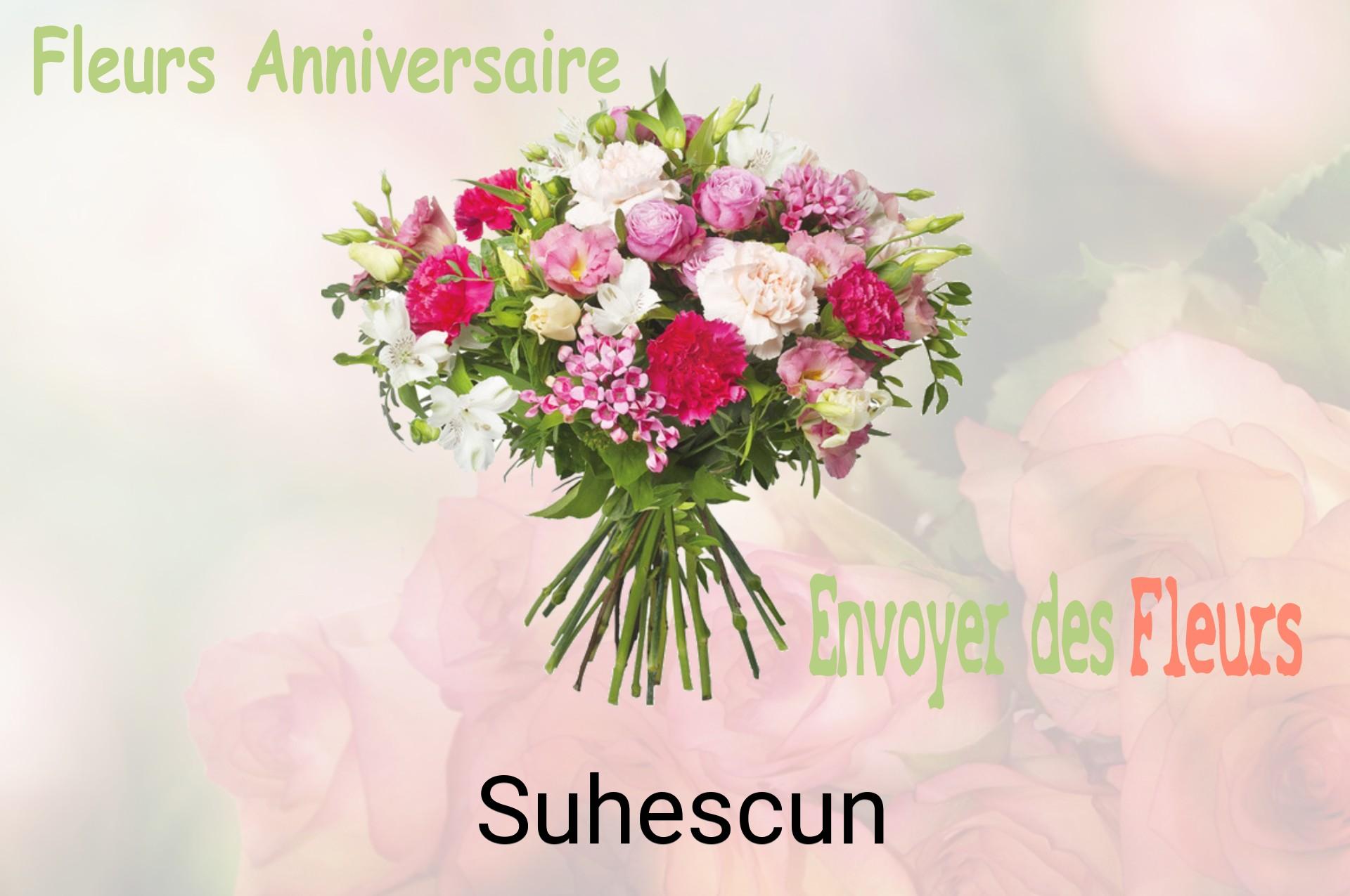 Bouquet de fleurs d’anniversaire livré à Suhescun